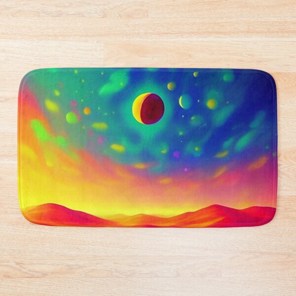 Item preview, Colorful surreal landscapes scenery with vibrant colors 61 designed and sold by vishalraifx.
