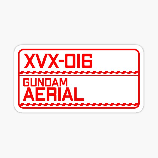 Item preview, XVX-016 Gundam Aerial designed and sold by Chanova.