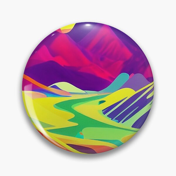 Item preview, Colorful surreal landscapes scenery with vibrant colors 62 designed and sold by vishalraifx.