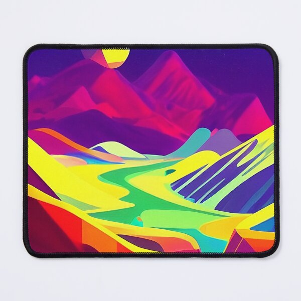 Item preview, Colorful surreal landscapes scenery with vibrant colors 62 designed and sold by vishalraifx.