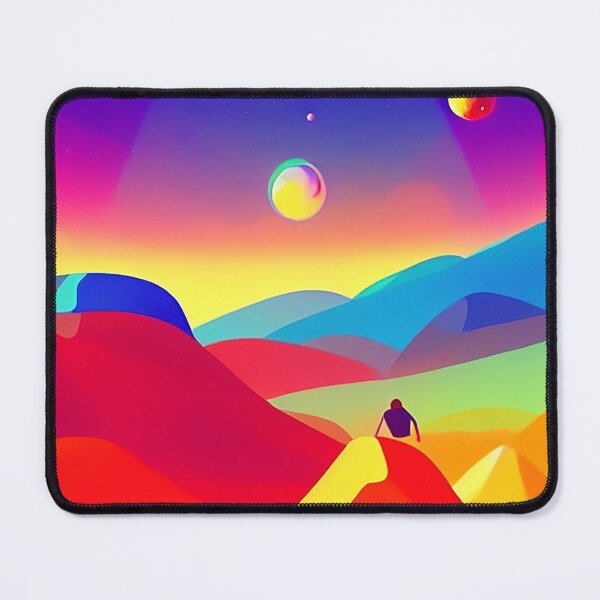 Item preview, Colorful surreal landscapes scenery with vibrant colors 63 designed and sold by vishalraifx.