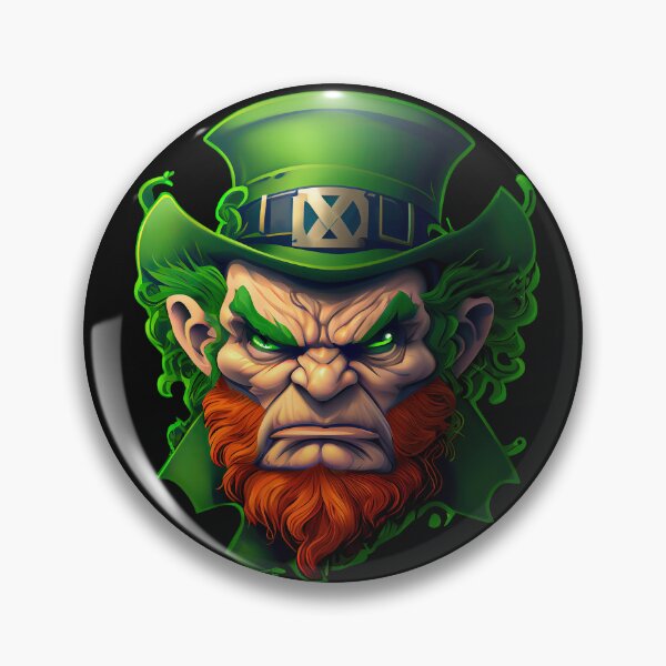 Item preview, Angry Leprechaun for St. Patrick's Day in Green designed and sold by Fitbys.