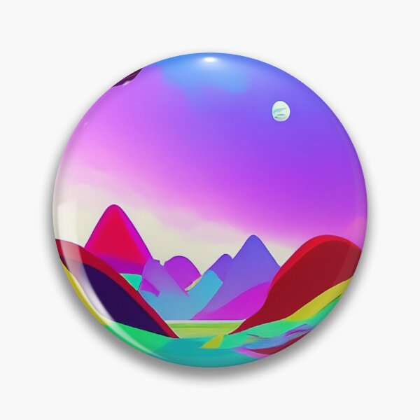 Item preview, Colorful surreal landscapes scenery with vibrant colors 64 designed and sold by vishalraifx.