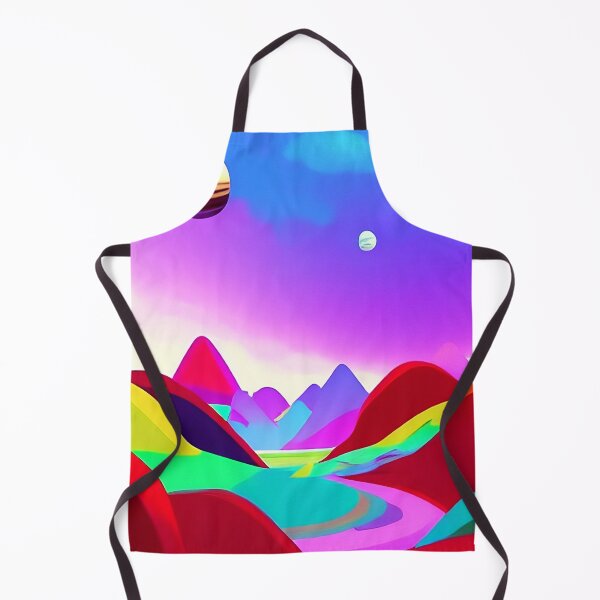 Item preview, Colorful surreal landscapes scenery with vibrant colors 64 designed and sold by vishalraifx.