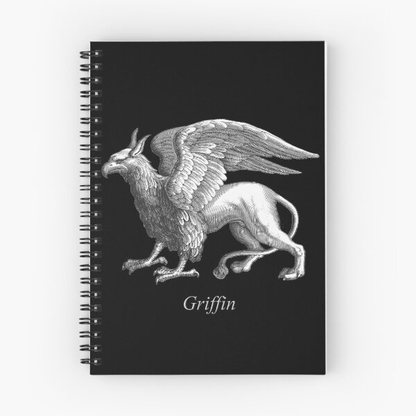 Item preview, Elegant Silver Gray / Grey Griffin Legendary Beast designed and sold by Marymarice.