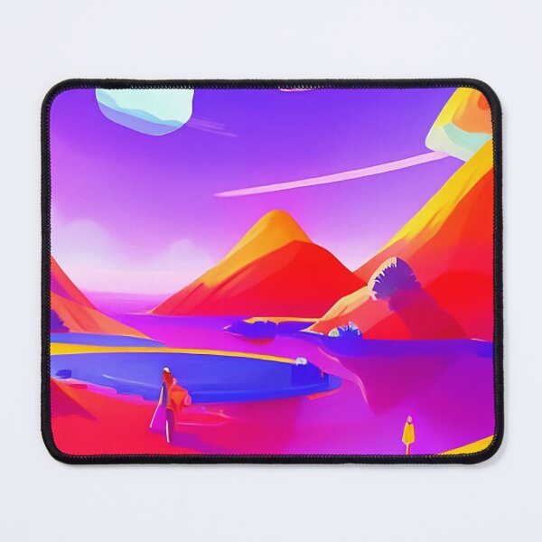 Item preview, Colorful surreal landscapes scenery with vibrant colors 65 designed and sold by vishalraifx.