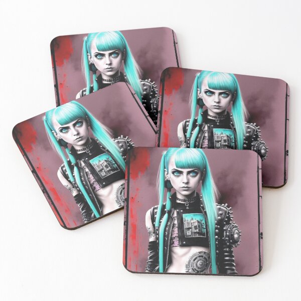 Item preview, Inkpunk girl artwork 14 designed and sold by PunkerLazar.