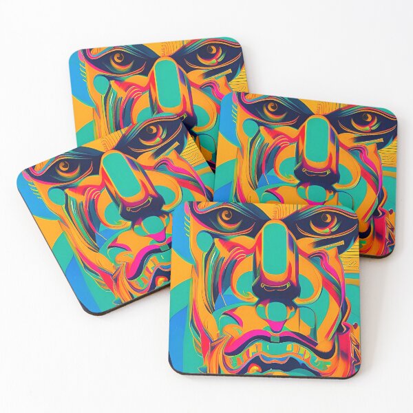 Item preview, 3D Visual Abstract Pop Art Face designed and sold by Neo-Expression.