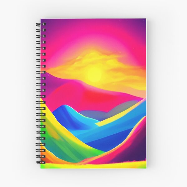 Item preview, Colorful surreal landscapes scenery with vibrant colors 66 designed and sold by vishalraifx.