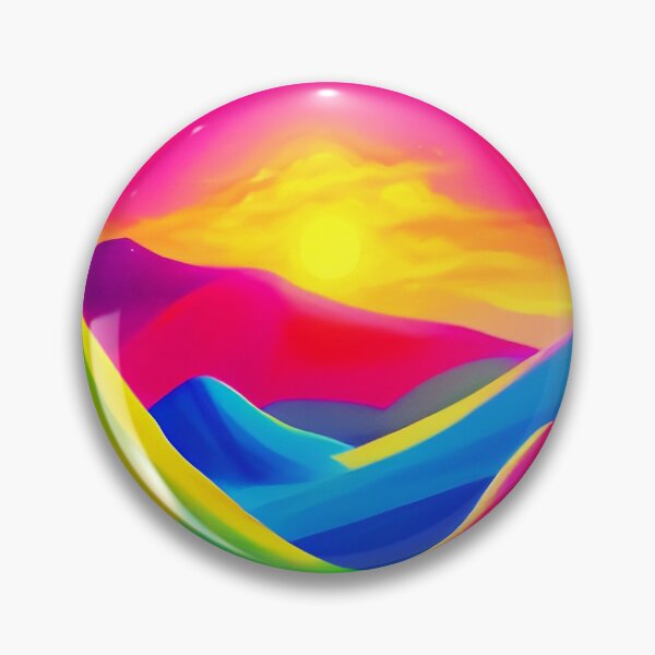 Item preview, Colorful surreal landscapes scenery with vibrant colors 66 designed and sold by vishalraifx.