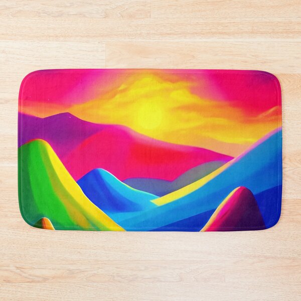 Item preview, Colorful surreal landscapes scenery with vibrant colors 66 designed and sold by vishalraifx.