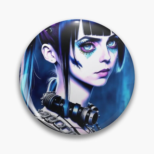 Item preview, Inkpunk girl artwork 15 designed and sold by PunkerLazar.