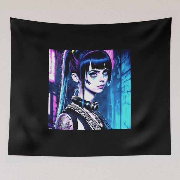 Item preview, Inkpunk girl artwork 15 designed and sold by PunkerLazar.