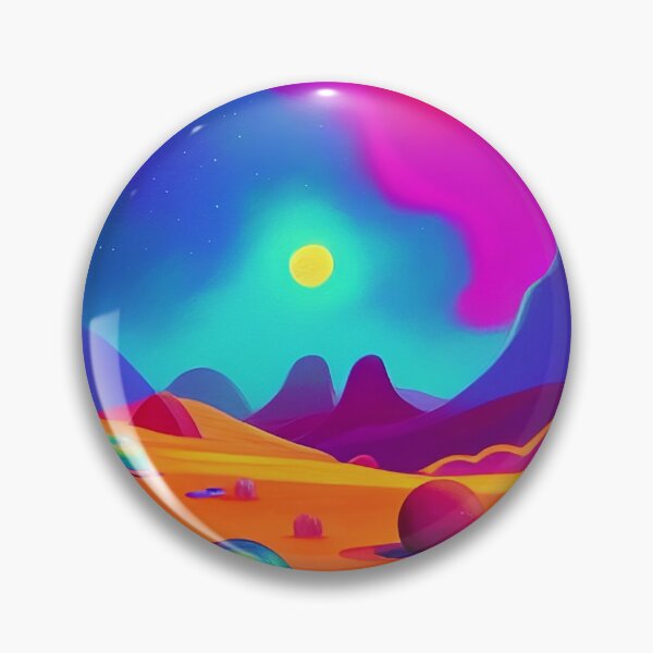 Item preview, Colorful surreal landscapes scenery with vibrant colors 67 designed and sold by vishalraifx.