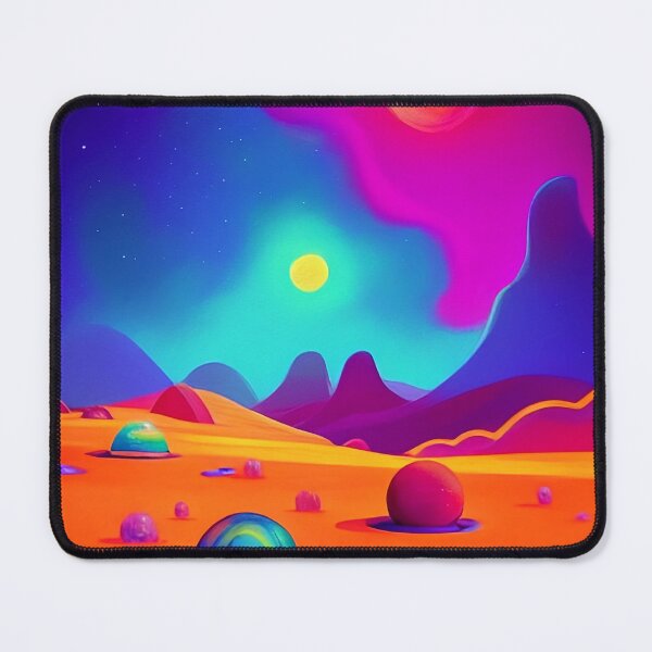 Item preview, Colorful surreal landscapes scenery with vibrant colors 67 designed and sold by vishalraifx.