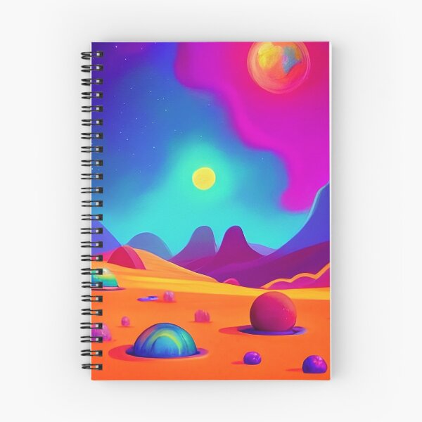 Item preview, Colorful surreal landscapes scenery with vibrant colors 67 designed and sold by vishalraifx.