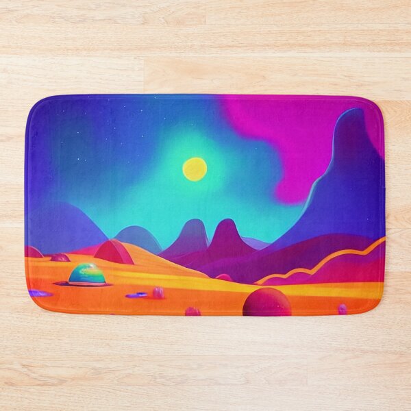 Item preview, Colorful surreal landscapes scenery with vibrant colors 67 designed and sold by vishalraifx.