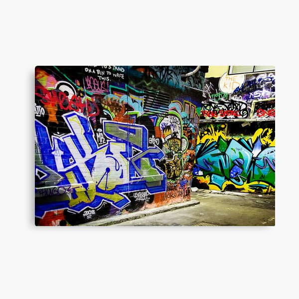 Melbourne Graffiti Artists Canvas Print