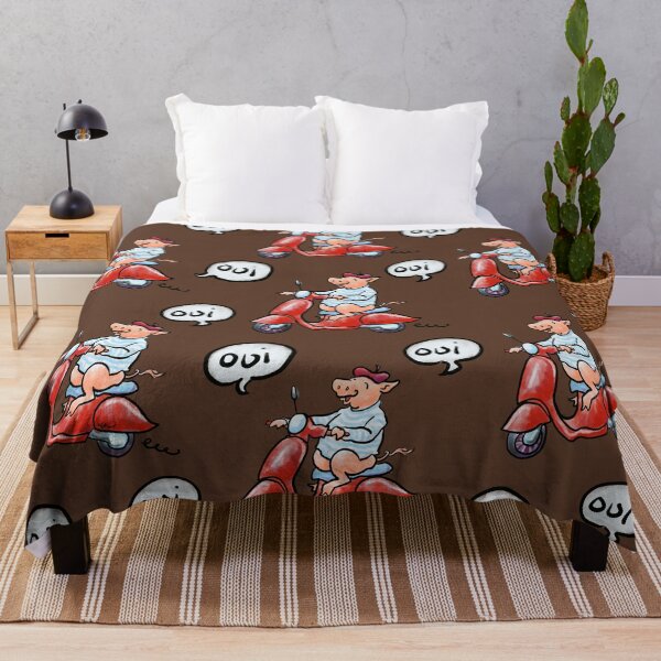 Item preview, This Little Pig Went "Oui! Oui! Oui!" designed and sold by Kat Kuo.