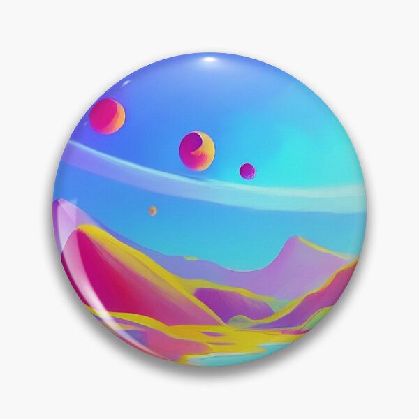 Item preview, Colorful surreal landscapes scenery with vibrant colors 68 designed and sold by vishalraifx.
