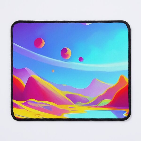 Item preview, Colorful surreal landscapes scenery with vibrant colors 68 designed and sold by vishalraifx.