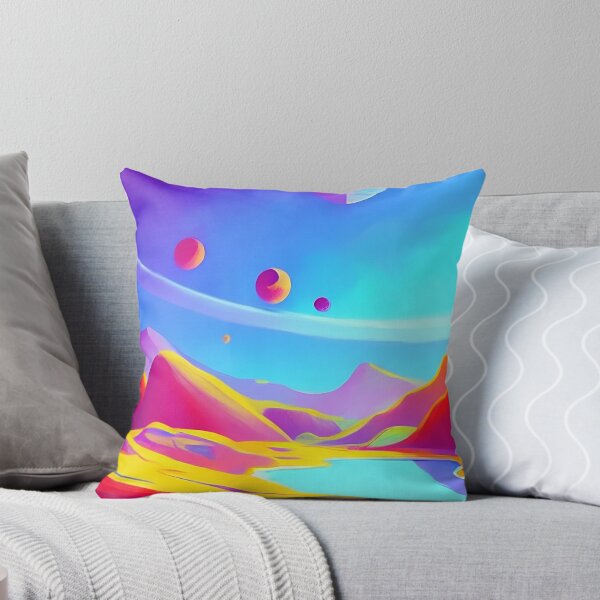 Item preview, Colorful surreal landscapes scenery with vibrant colors 68 designed and sold by vishalraifx.