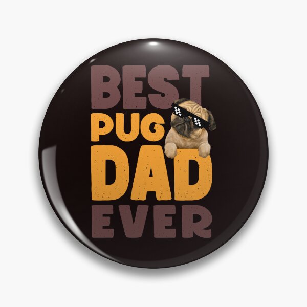 Item preview, El mejor dueño de un perro Pug Dad Ever Funny Pug designed and sold by cannevas.