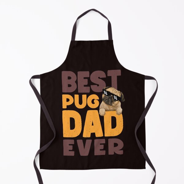 Item preview, Best Pug Dad Ever Funny Pug Dog Owner designed and sold by cannevas.