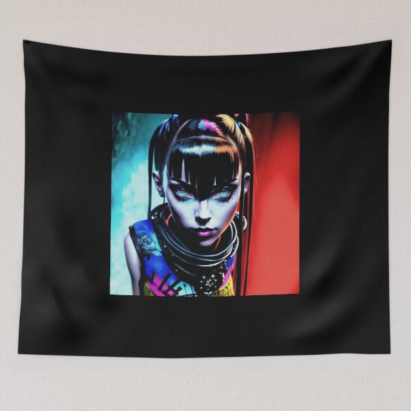 Item preview, Inkpunk girl artwork 16 designed and sold by PunkerLazar.