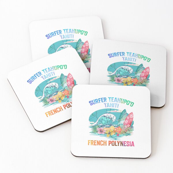 Item preview, Surfer Teahupoo Tahiti   FRENCH POLYNESIA designed and sold by Halcion C.