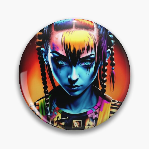 Item preview, Inkpunk girl artwork 17 designed and sold by PunkerLazar.