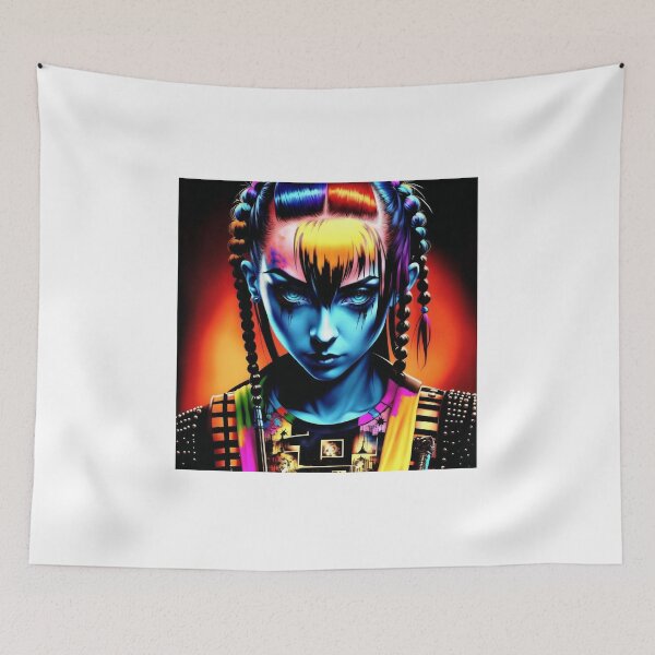 Item preview, Inkpunk girl artwork 17 designed and sold by PunkerLazar.