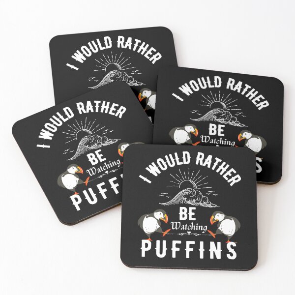 Item preview,  i'd rather be watching puffins designed and sold by vidyaroul.