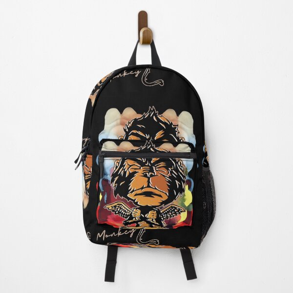 Item preview, Meditating Monkey Yoga Lifestyle : Funny Yoga Monkey Retro Vintage designed and sold by M&D ⭐⭐⭐⭐⭐.