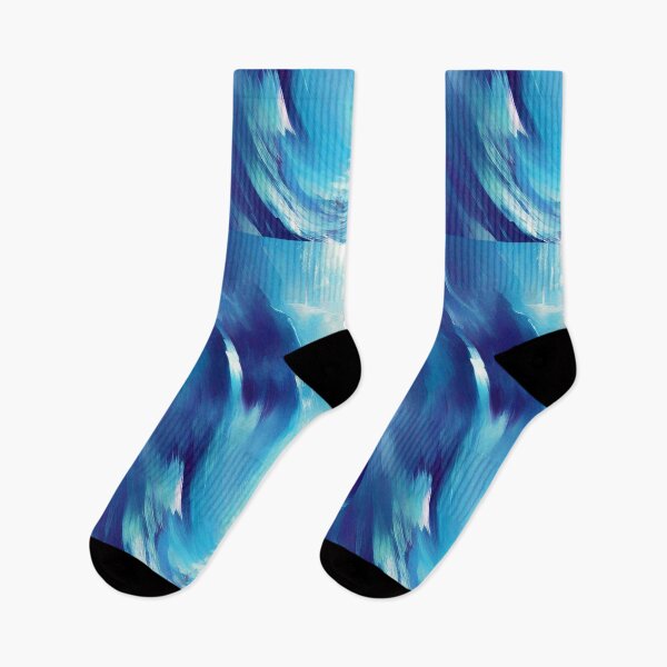 Item preview, Abstract Water Ice Landscape. AI art. designed and sold by Neo-Expression.