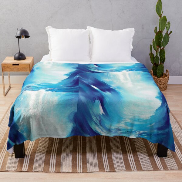 Item preview, Abstract Water Ice Landscape. AI art. designed and sold by Neo-Expression.