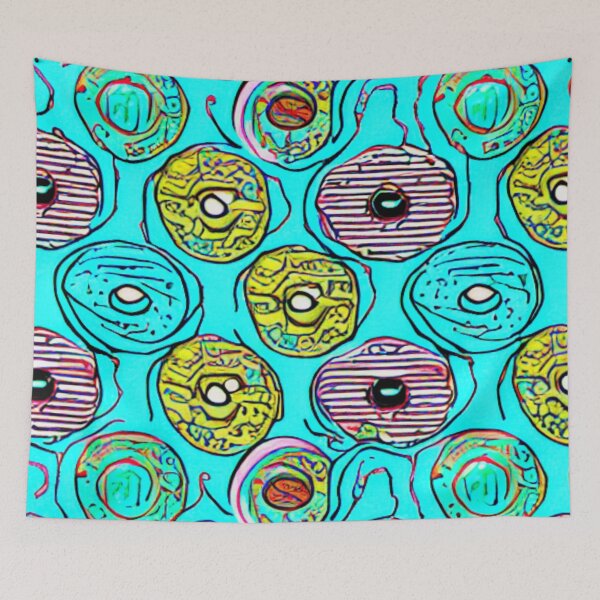 Item preview, Fishman Donuts : Phish A-Line Dress designed and sold by skolfid brows ⭐⭐⭐⭐⭐ (5.0).