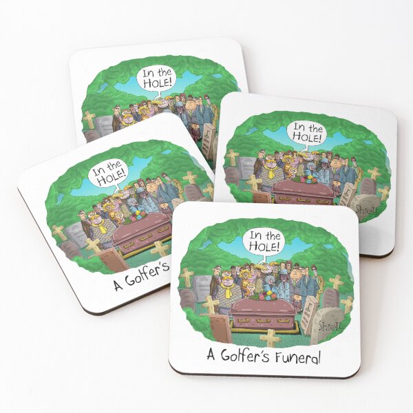 Item preview, Golfer's Funeral designed and sold by wanderingmelon.