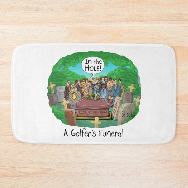 Item preview, Golfer's Funeral designed and sold by wanderingmelon.