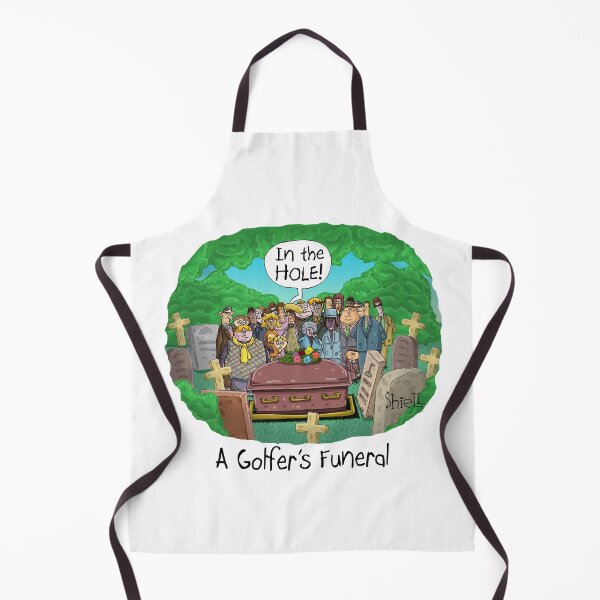 Item preview, Golfer's Funeral designed and sold by wanderingmelon.
