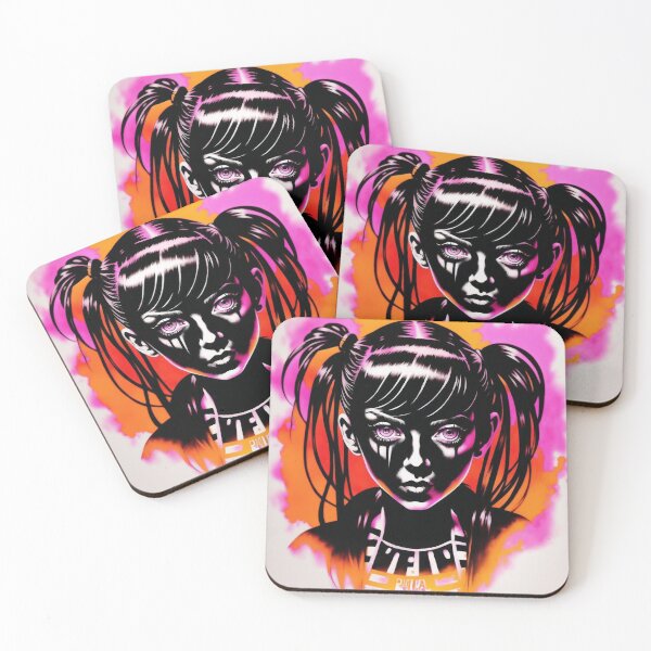 Item preview, Inkpunk girl artwork 19 designed and sold by PunkerLazar.