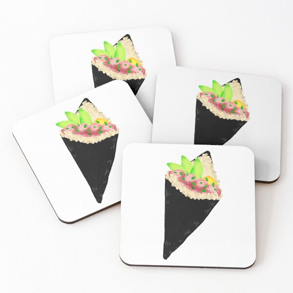 Item preview, Temaki Sushi in watercolor style  designed and sold by pamaripai.