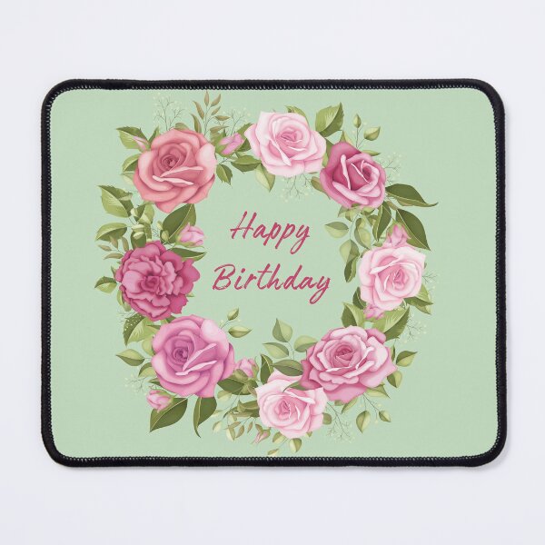 Item preview, Rose Happy Birthday designed and sold by Jean Plout.