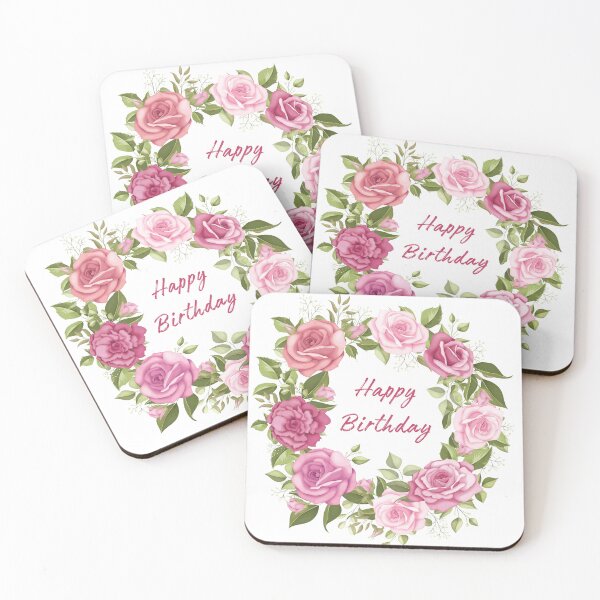 Item preview, Rose Happy Birthday designed and sold by Jean Plout.