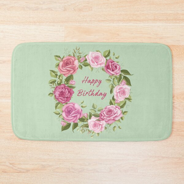 Item preview, Rose Happy Birthday designed and sold by Jean Plout.