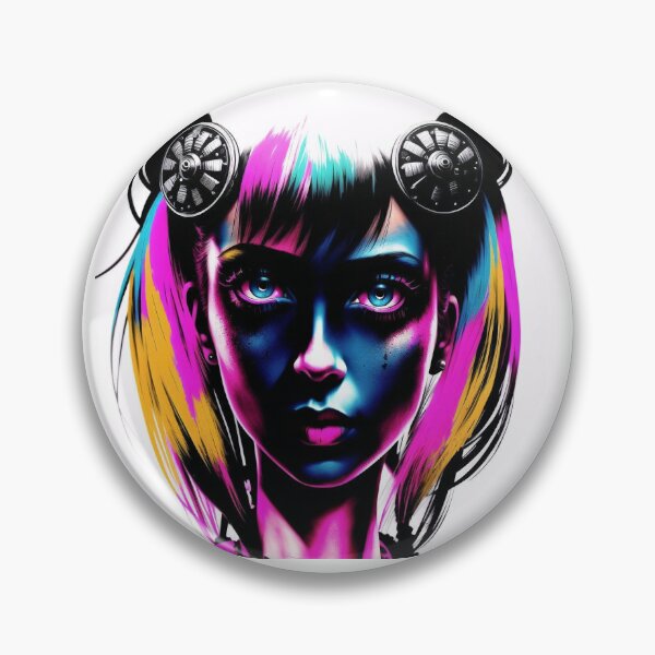 Item preview, Inkpunk girl artwork 20 designed and sold by PunkerLazar.