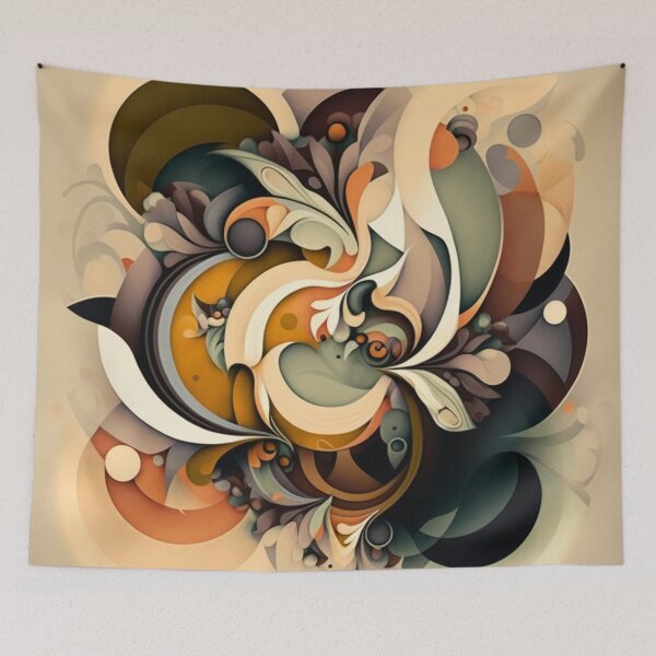 Item preview, Abstract art image designed and sold by lokirick.