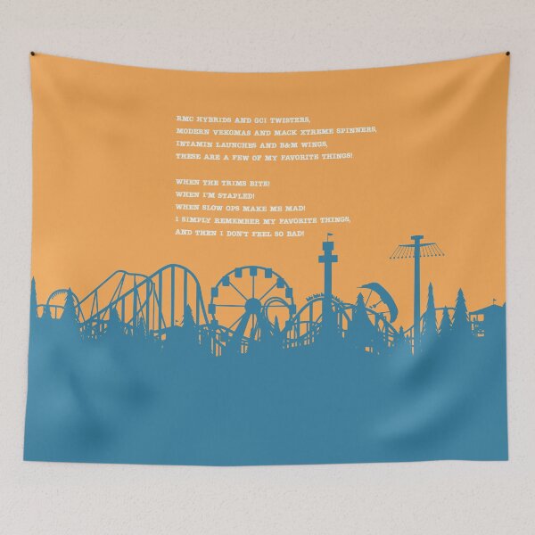 Item preview, Coaster Enthusiast Favorite Things designed and sold by Thrilltography.