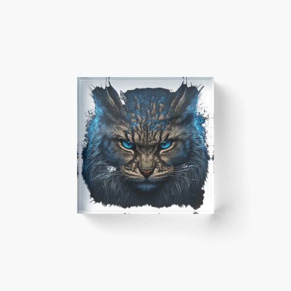 Item preview, Angry Cat Face designed and sold by colorexz.