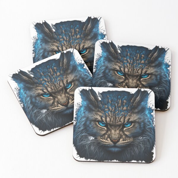 Item preview, Angry Cat Face designed and sold by colorexz.